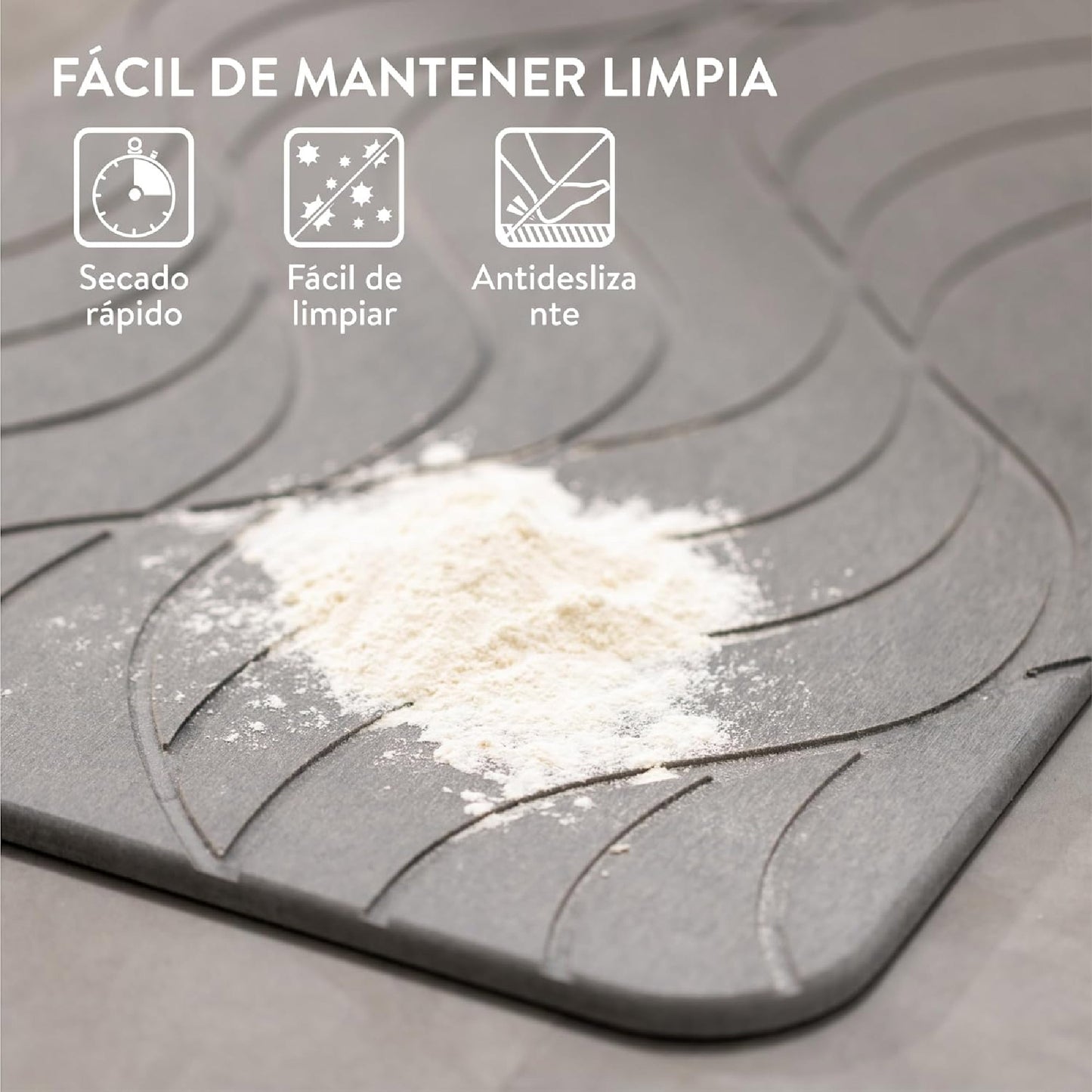 Tapete de Piedra Absorbente: Transforma Tu Baño con Estilo