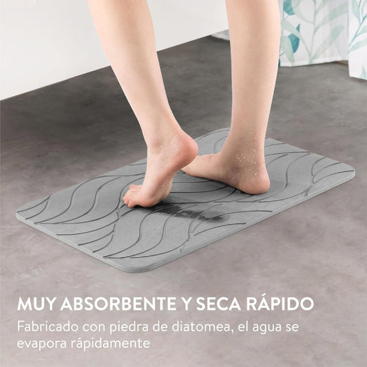 Tapete de Piedra Absorbente: Transforma Tu Baño con Estilo